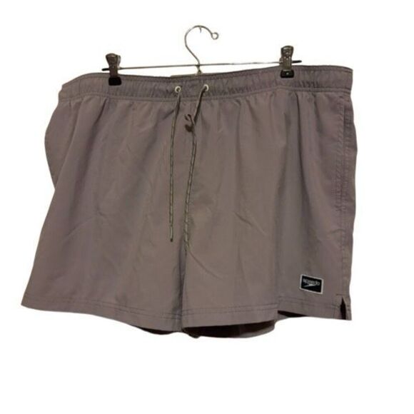 Speedo Size XXL Gray Swim Trunks - Picture 1 of 4